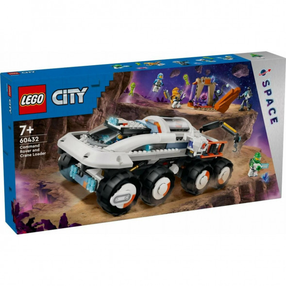 Конструктор LEGO City 60432 Командный вездеход и кран-погрузчик в Курске