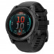 Умные часы Garmin Fenix E 47мм Amoled Slate Grey Steel с чёрным силиконовым ремешком 010-03025-01 в Курске