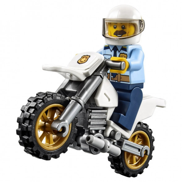 Конструктор LEGO City Police 60137 Побег на буксировщике в Курске