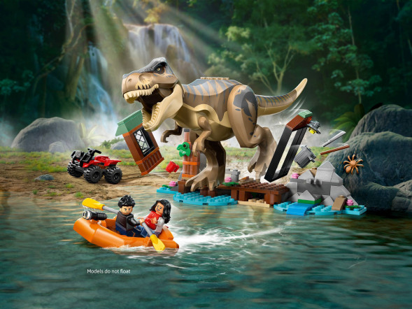 Конструктор LEGO Jurassic World 76975 Побег по реке от ти-рекса в Курске