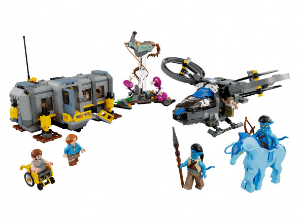 Конструктор LEGO Avatar 75573 Парящие горы: Зона 26 и RDA в Курске