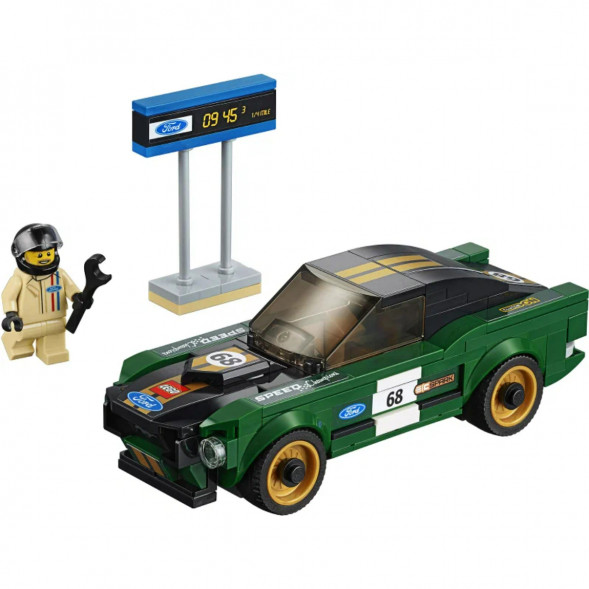 Конструктор LEGO Speed Champions 75884 1968 Ford Mustang Fastback в Курске