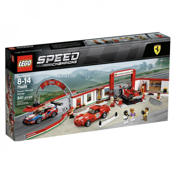 Конструктор LEGO Speed Champions 75889 Гараж Ferrari в Курске