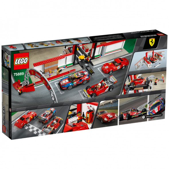Конструктор LEGO Speed Champions 75889 Гараж Ferrari в Курске