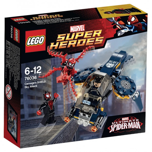 Конструктор LEGO Super Heroes 76036 Воздушная атака Карнажа в Курске