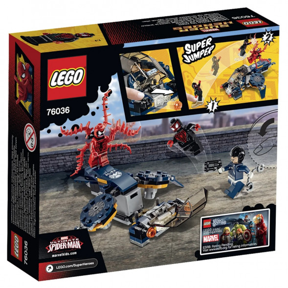 Конструктор LEGO Super Heroes 76036 Воздушная атака Карнажа в Курске