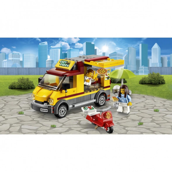 Конструктор LEGO City Great Vehicles 60150 Фургон-пиццерия в Курске