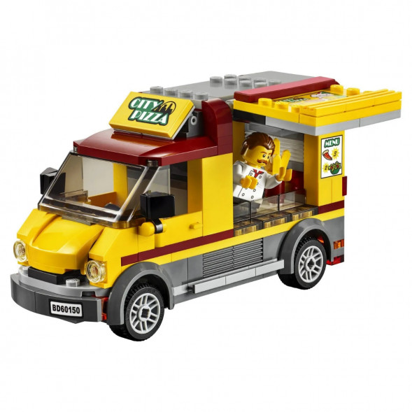 Конструктор LEGO City Great Vehicles 60150 Фургон-пиццерия в Курске