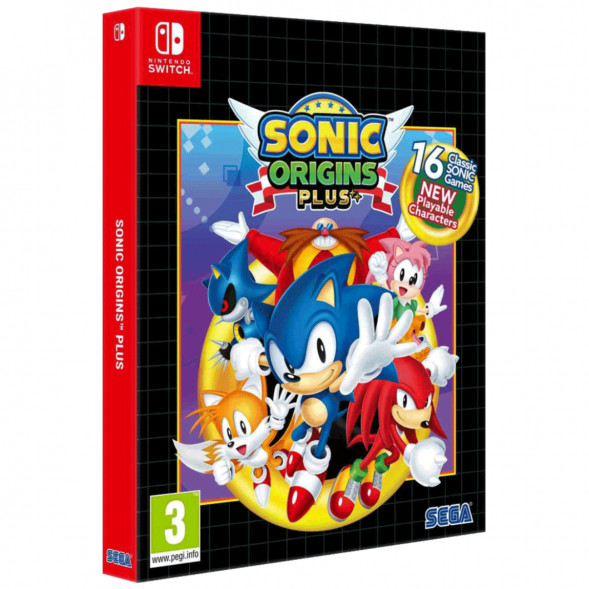 Игра Sonic Origins Plus [Nintendo Switch, русские субтитры] в Курске
