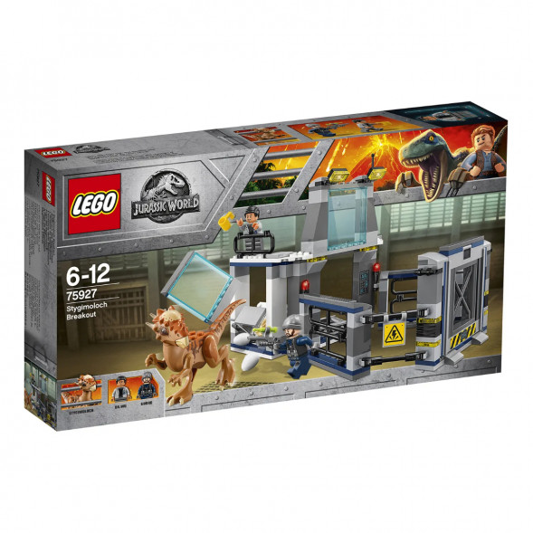 Конструктор LEGO Jurassic World 75927 Побег стигимолоха из лаборатории в Курске