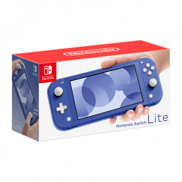 Игровая приставка Nintendo Switch Lite 32 ГБ, синий в Курске