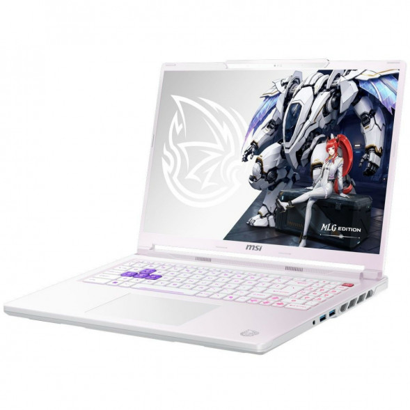 Ноутбук MSI Crosshair A16 HX MLG Edition E8WFK-090XRUY (16&amp;quot;, IPS, AMD Ryzen 9 8940HX 2.4ГГц, 16 ядер, 16ГБ DDR5, 1ТБ SSD, NVIDIA GeForce RTX 5060 - 8 ГБ, без ОС), белый в Курске