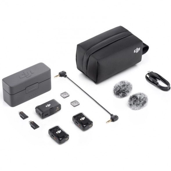 Микрофон DJI Mic 2 (2 TX + 1 RX + Charging Case) в Курске