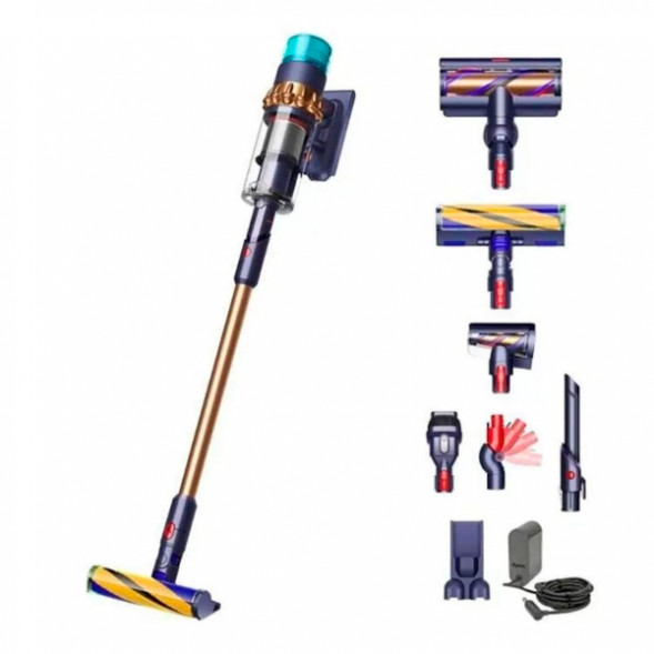 Пылесос Dyson Gen5 Detect Absolute SV23 EU, темно-синий/медный в Курске