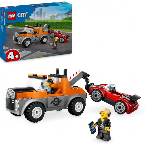 Конструктор LEGO City 60435 Ремонт эвакуаторов и спортивных автомобилей в Курске