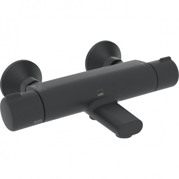 Термостатический смеситель Oras Nova ECO (7462G-33), черный матовый в Курске