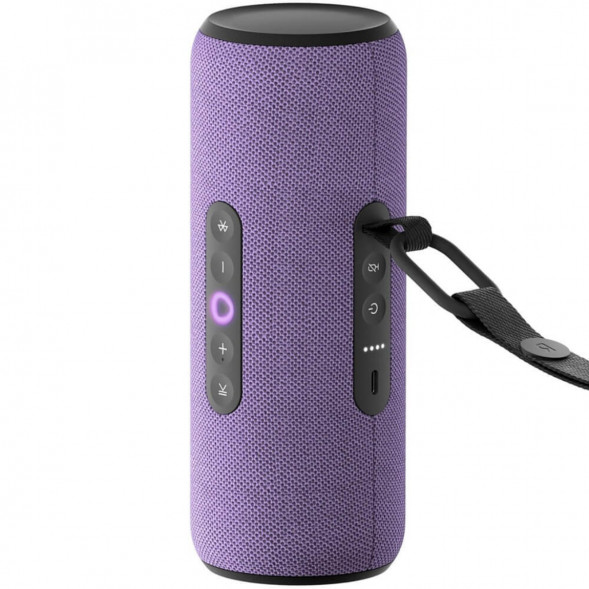 Умная портативная колонка Яндекс Станция Стрит с Алисой, фиолетовый в Курске