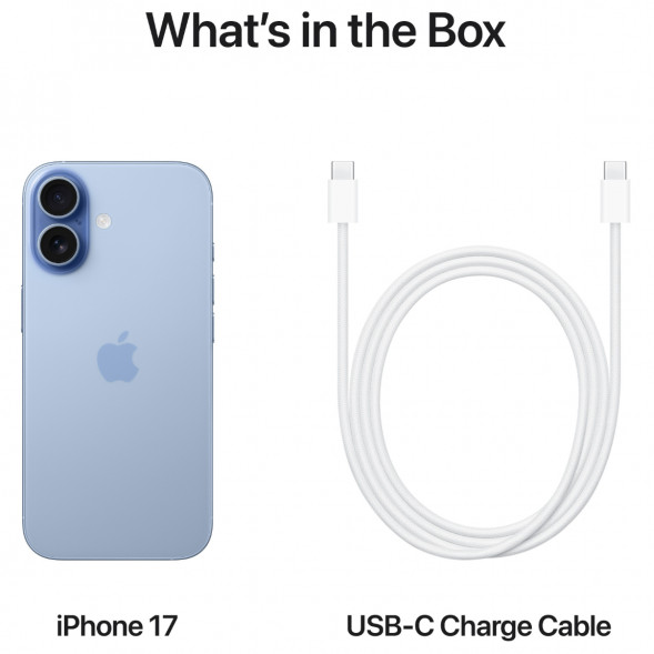 Смартфон Apple iPhone 17 512GB eSim, Mist Blue в Курске