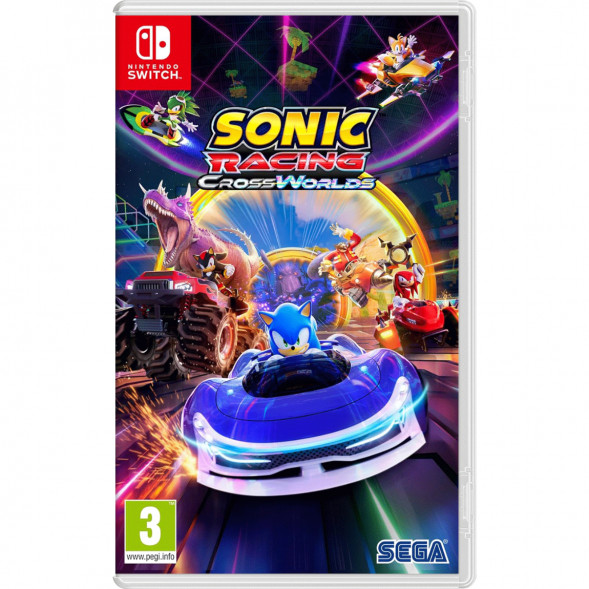 Игра Sonic Racing: CrossWorlds [Nintendo Switch, русские субтитры] в Курске
