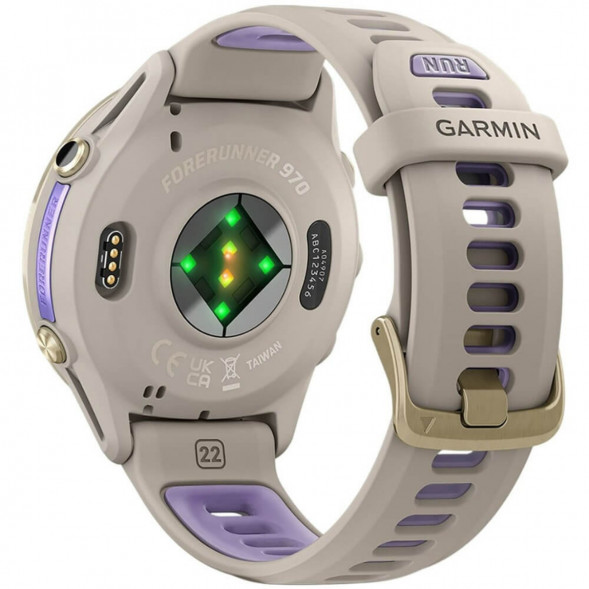 Умные часы Garmin Forerunner 970 Soft Gold Titanium/French Gray Translucent Indigo Band 010-02969-12 в Курске
