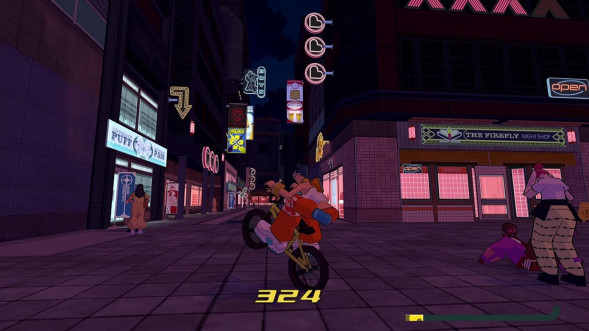 Игра Bomb Rush Cyberfunk [Nintendo Switch, русские субтитры] в Курске