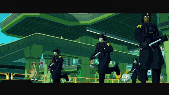 Игра Bomb Rush Cyberfunk [Nintendo Switch, русские субтитры] в Курске