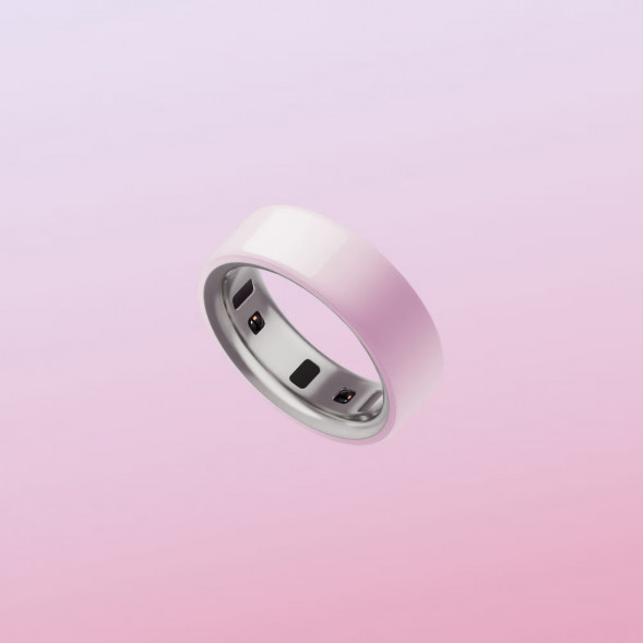 Умное кольцо Oura Ring 4 Ceramic (размер 9), Розовый/Petal в Курске