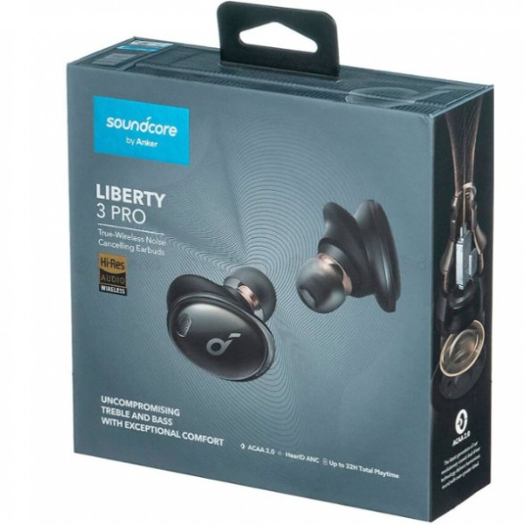 Беспроводные наушники Anker Soundcore Liberty 3 Pro, черный в Курске