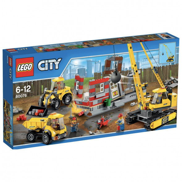 Конструктор LEGO City 60076 Снос здания в Курске