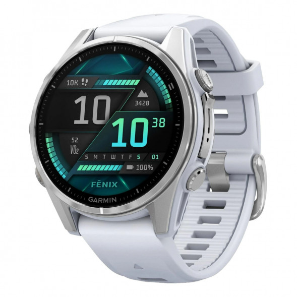 Умные часы Garmin Fenix 8, 43 mm, Whitestone 010-02903-00 в Курске