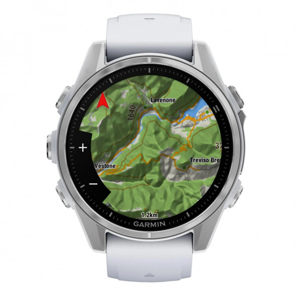 Умные часы Garmin Fenix 8, 43 mm, Whitestone 010-02903-00 в Курске