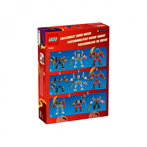 Конструктор LEGO Ninjago 71806 Элементальный земной робот Коула в Курске