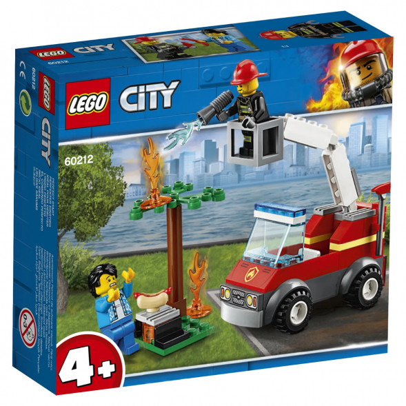 Конструктор LEGO City Fire 60212 Пожар на пикнике в Курске