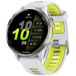 Умные часы Garmin Forerunner 970 Titanium Whitestone/Translucent Amp Yellow Band 010-02969-11