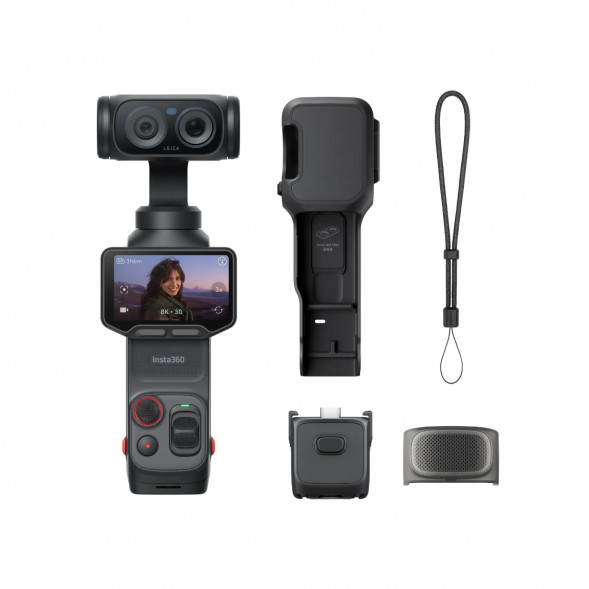 Экшн-камера Insta360 Luna Ultra Standard Combo, Cosmic Black в Курске