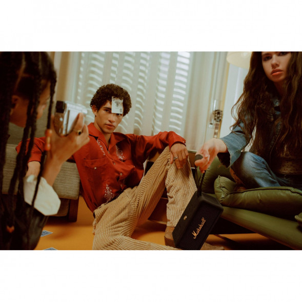 Портативная акустика Marshall Middleton, 60 Вт, черный и латунный в Курске