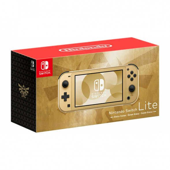 Игровая приставка Nintendo Switch Lite (Hyrule Edition) в Курске