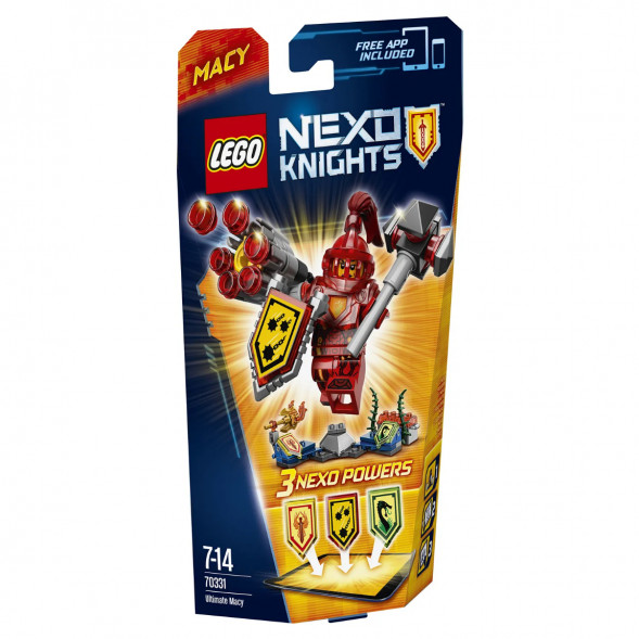 Конструктор LEGO Nexo Knights 70331 Мэйси – Абсолютная сила в Курске