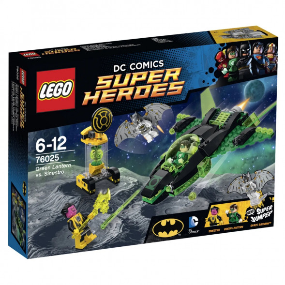 Конструктор LEGO Super Heroes 76025 Зеленый Фонарь против Синестро в Курске