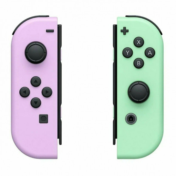 Геймпад Nintendo Switch Joy-Con controllers Duo, пастельный пурпурный / пастельный зеленый в Курске