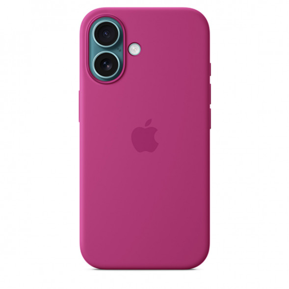 Чехол Apple для iPhone 16 Plus Silicone MagSafe, Fuchsia (MYYE3ZM/A) в Курске
