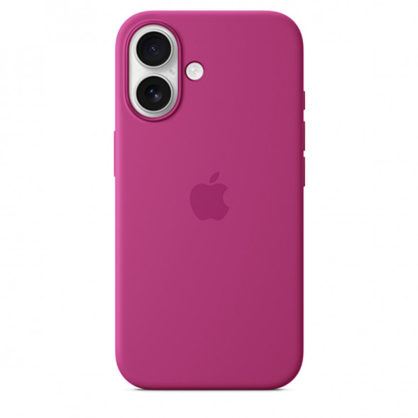 Чехол Apple для iPhone 16 Plus Silicone MagSafe, Fuchsia (MYYE3ZM/A) в Курске