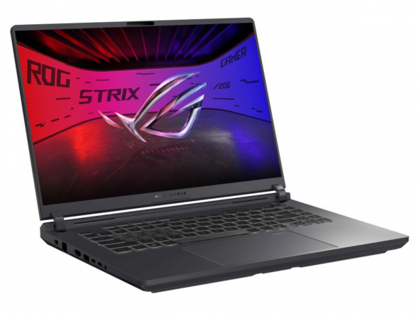 Ноутбук ASUS ROG Strix G16 2025 G615LR-S5222 (Intel Core Ultra 9 275HX 2700MHz/16&amp;quot;/2560x1600/32Gb/1Tb/NVIDIA GeForce RTX 5070Ti/Без ОС) Серый в Курске