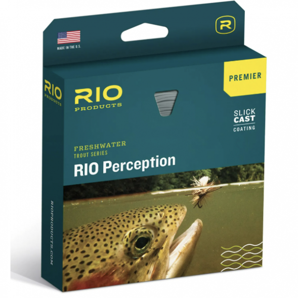 Леска RIO Premier Perception Floating Fly Line WF7F, зелёный/камуфляж в Курске