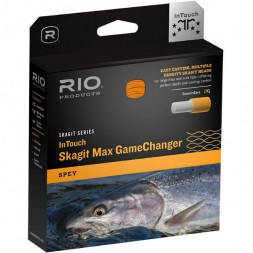 Леска RIO InTouch Skagit Max GameChanger #7/8 525gr, Dk Aqua/Lt Aqua/Orange