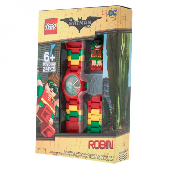 Часы LEGO Super Heroes 8020868 Batman Movie Робин с минифигуркой в Курске