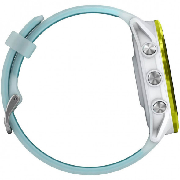 Умные часы Garmin Forerunner 570 47 мм Amp Yellow Aluminium/Translucent Whitestone/Turquoise 010-02971-01 в Курске