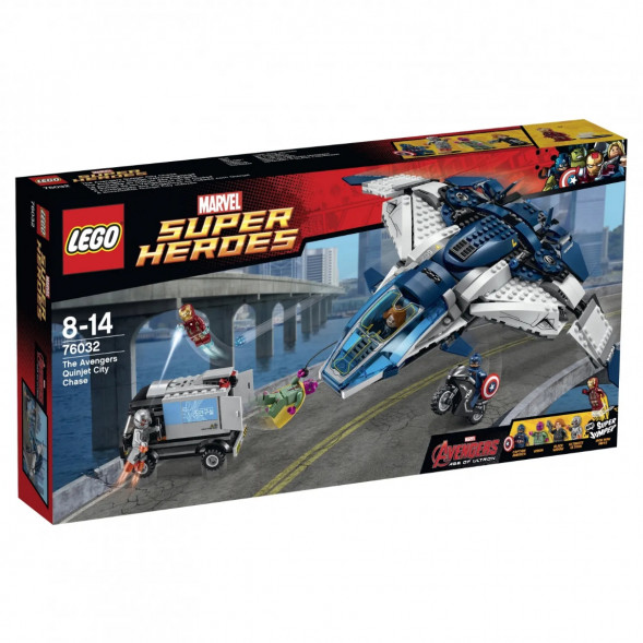 Конструктор LEGO Super Heroes 76032 Погоня на Квинджете Мстителей в Курске