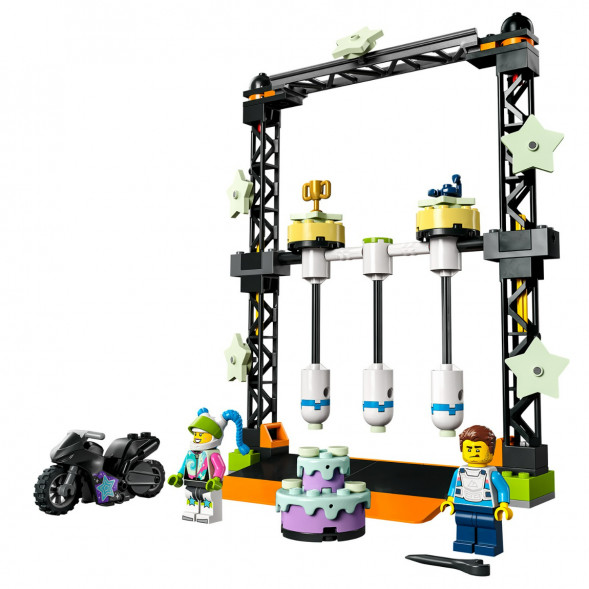 Конструктор LEGO City 60341 Трюковое испытание «Нокдаун» в Курске