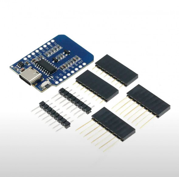 Микроконтроллер Wemos D1 mini ESP8266 с разъемом TYPE-C в Курске